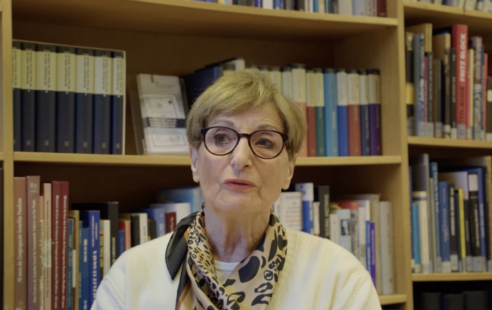 Foto von Gabriela Fenyes aus dem Gespräch