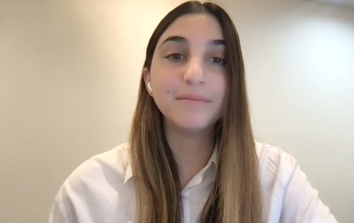 Foto von Eliana Korn aus dem Gespräch