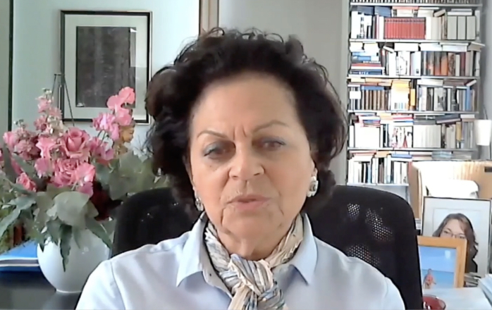 Foto von Sonja Lahnstein-Kandel aus dem Gespräch