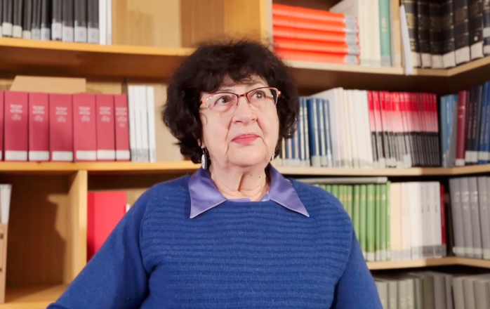 Foto von Elsara Lubinska aus dem Gespräch